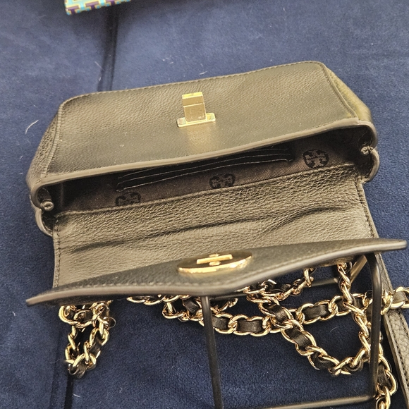 Tory Burch Black Leather Crossbody Bag - Picture 6 of 6